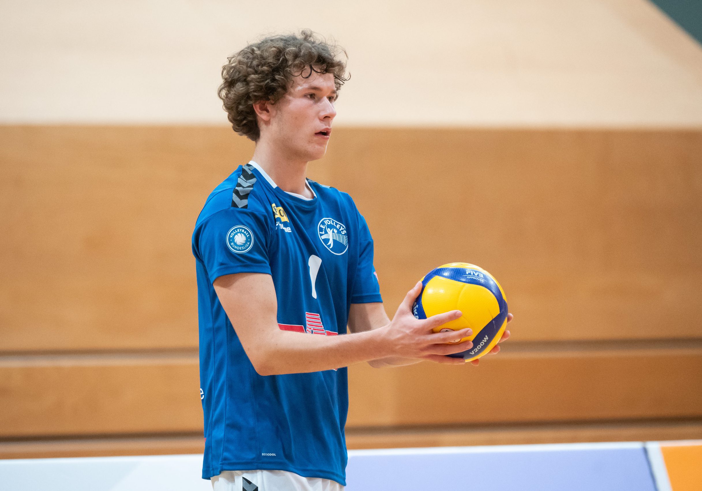 Eric Jahn (Volleys #1) - L.E. Volleys Leipzig vs GSVE Delitzsch, Volleyball, Regionapokal, 04.09.2021
