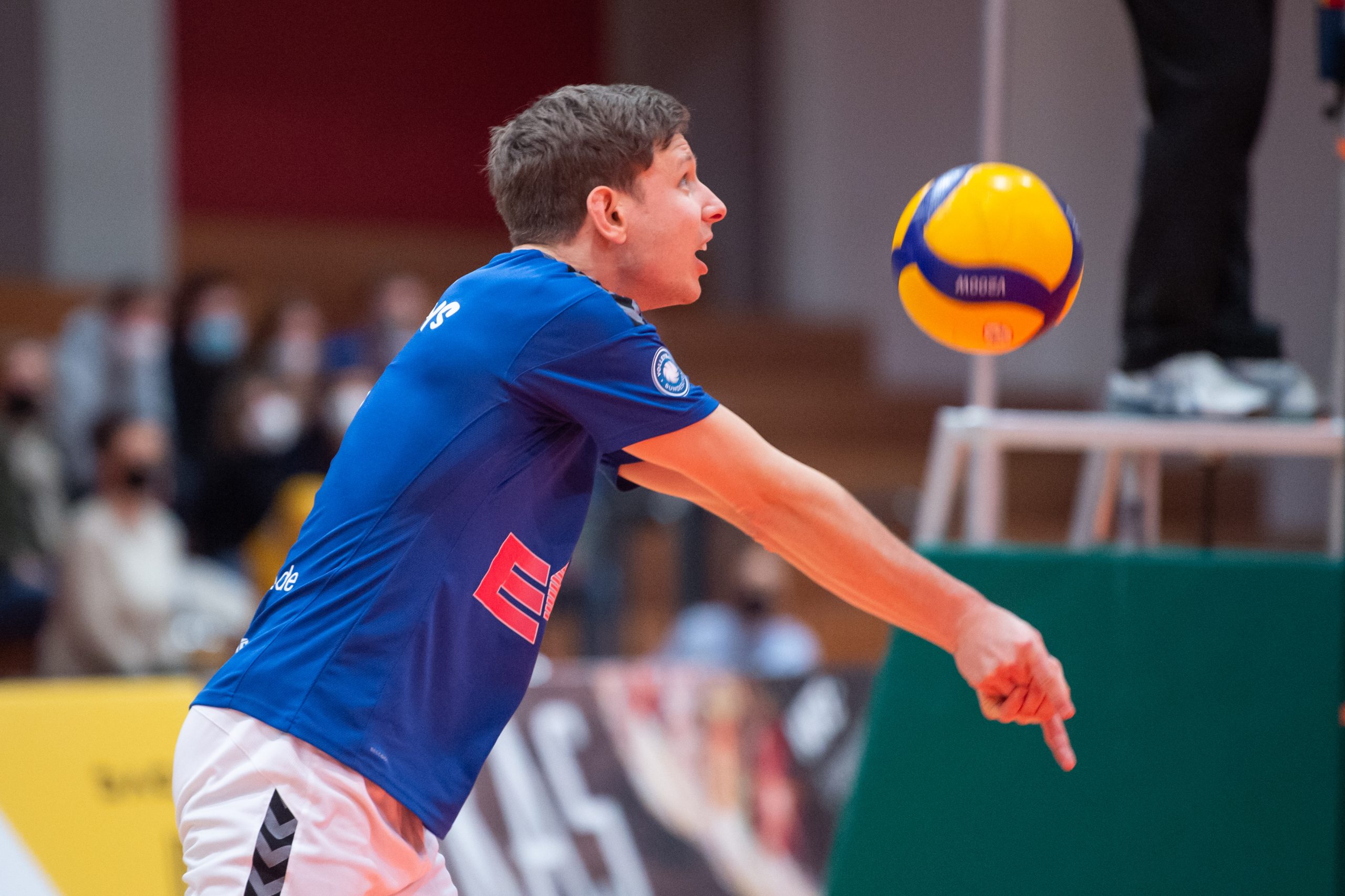 Julius Karoos (Volleys #2)  - L.E. Volleys Leipzig vs Blue Volleys Gotha, Volleyball, 2.Liga, 29.01.2022